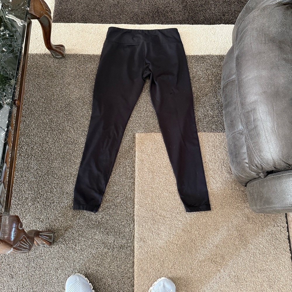 90 Degree By Reflex Jet Black Leggings